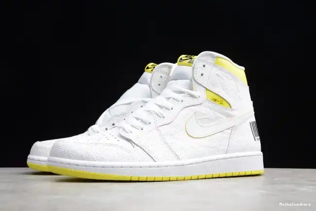 MaikeSneakers 555088-170 Jordan High 1 First Air OG Retro Flight Class 0607